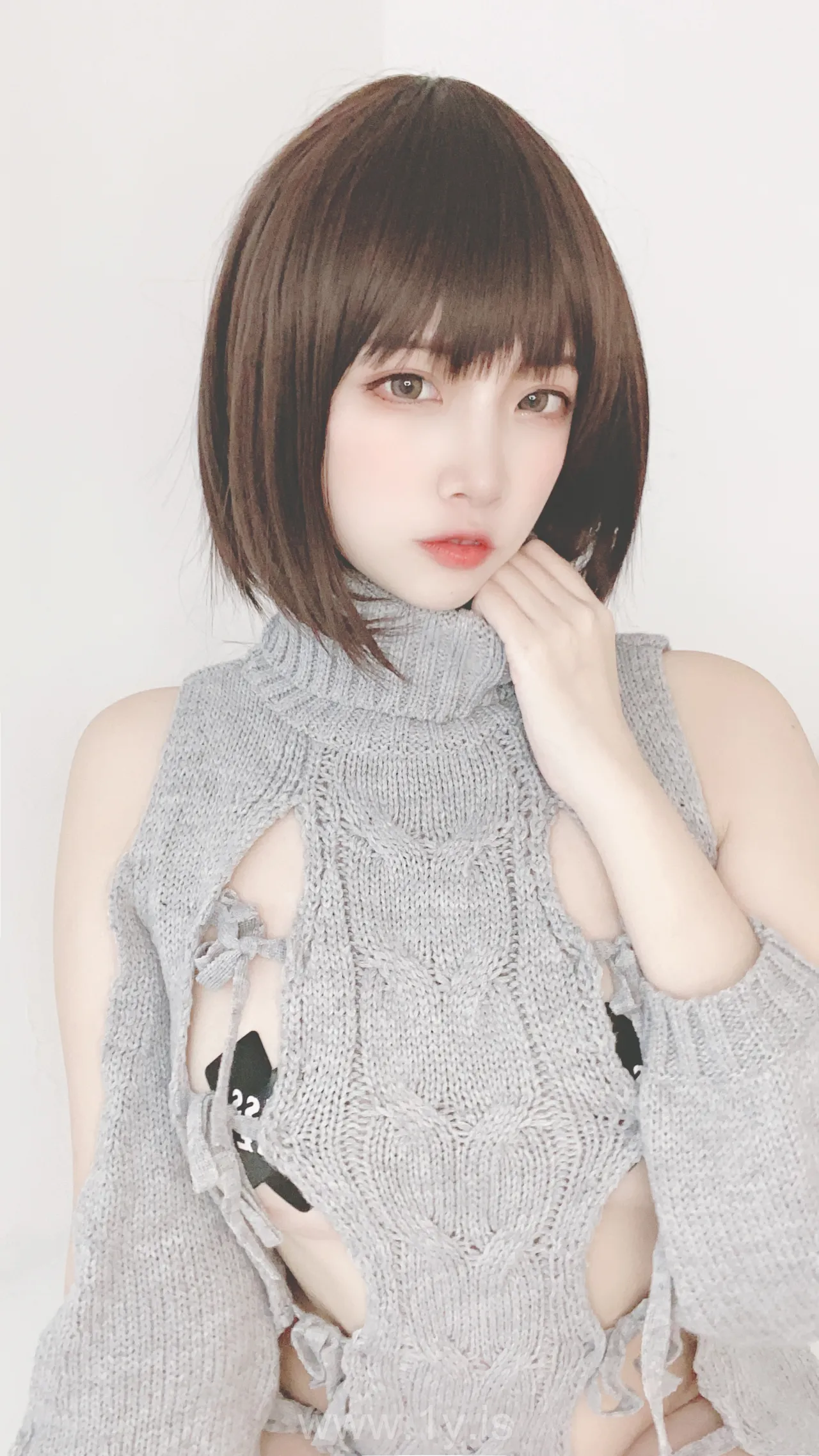 Nisa（二佐） VOL.75 私房洞洞毛衣